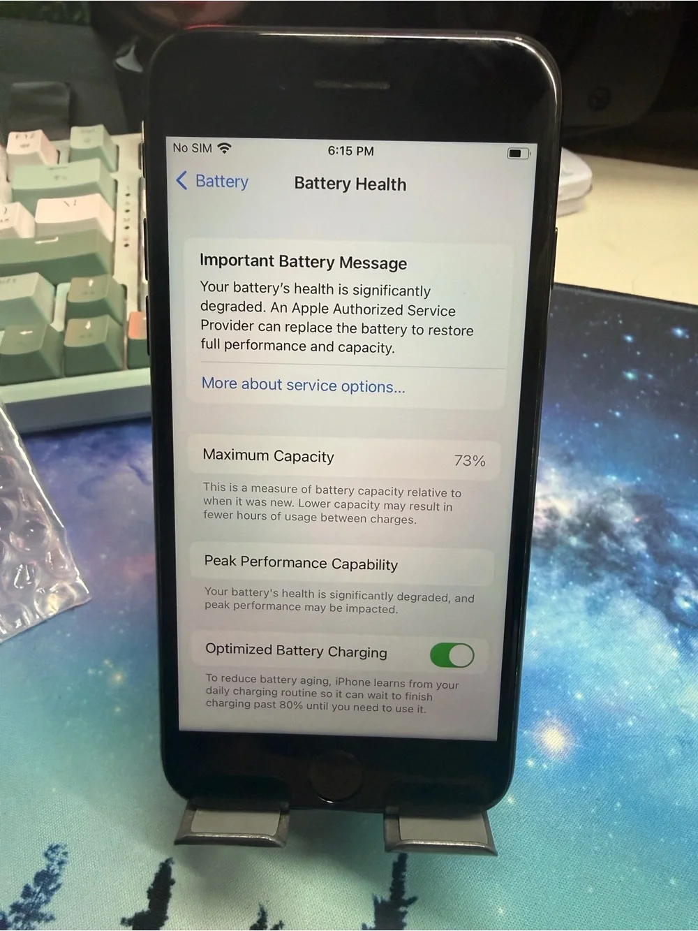Apple Iphone 7 32gb (unlocked) Black 9294